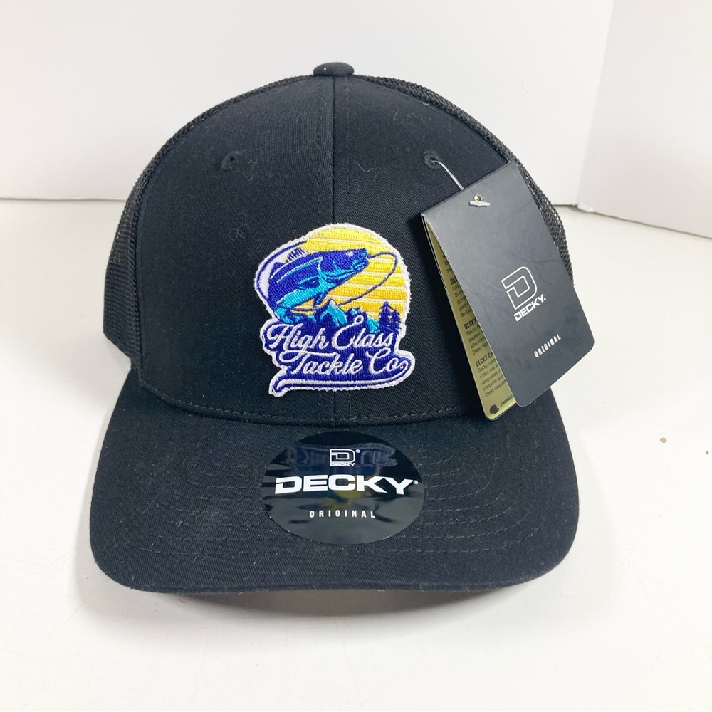 Decky Trucker Hat with High Class Tackle Co. Patch